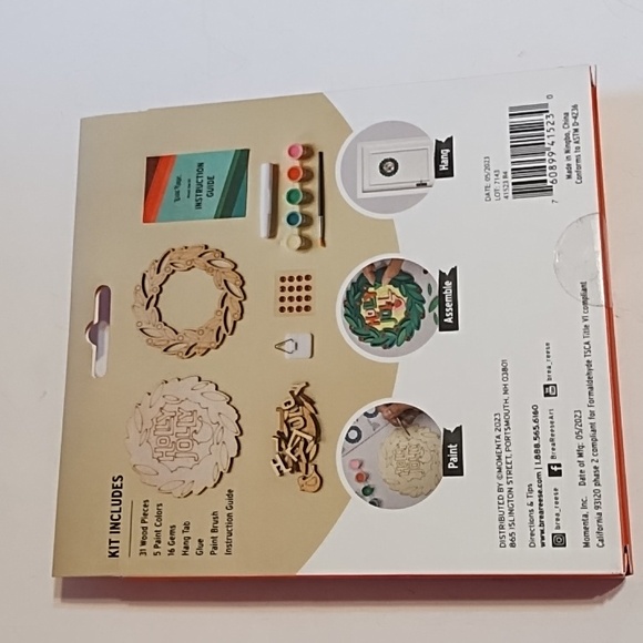 Nwt Brea Reese  56 PC Layered Wood Sign - Picture 9 of 9